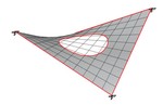 Isogeometric analyis of trimmed membrane structures